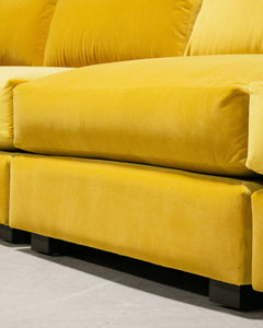 Sebastian 7 Piece Sofa in Citron