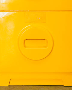 1970s Akro-Mils Yellow Plastic File Cabinets