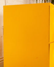 Load image into Gallery viewer, 1970s Akro-Mils Yellow Plastic File Cabinets
