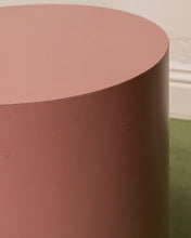 Load image into Gallery viewer, Post Modern Mauve Pedestal Side Table
