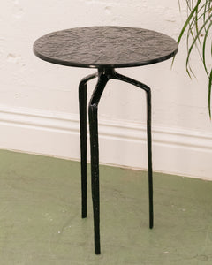 Brutalist Thin Leg Side Table