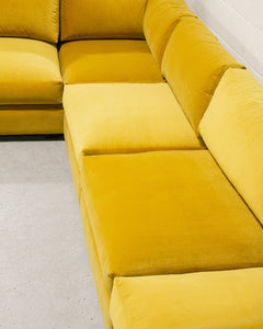 Sebastian 7 Piece Sofa in Citron