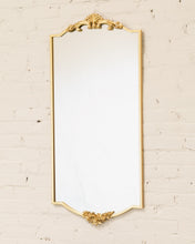 Load image into Gallery viewer, Rectangle Gold Ornate Mirror
