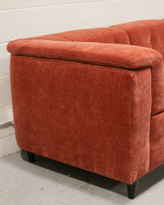 2 Piece Chelsea Sofa in Paprika