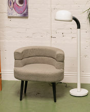 Load image into Gallery viewer, Small Green Nubby Vanity Club Chair
