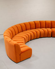 Load image into Gallery viewer, Burnt Orange Chic Circle Sofa
