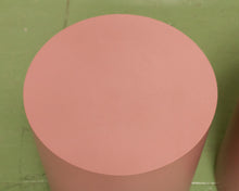 Load image into Gallery viewer, Post Modern Mauve Pedestal Side Table
