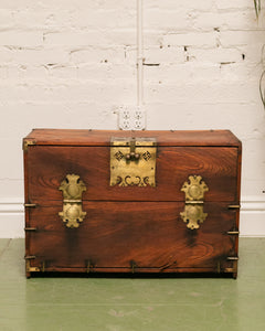 Late 19th Century Antique Korean  Wedding Chest