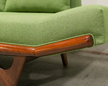 Load image into Gallery viewer, Gondola Armless Sofa in Green
