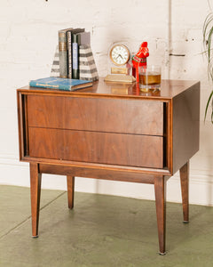 Walnut Single Nightstand by Thomasville