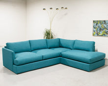 Load image into Gallery viewer, Michonne Sectional Sofa in Bennett Peacock
