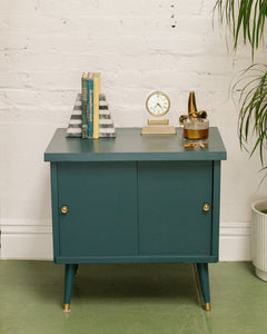 Teal Super Compact Credenza