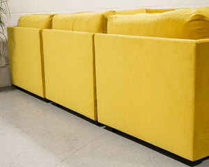 Sebastian 7 Piece Sofa in Citron