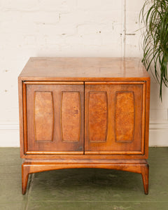 Burlwood Vintage End Table