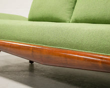 Load image into Gallery viewer, Gondola Armless Sofa in Green
