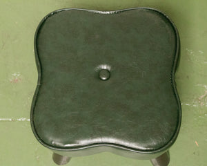 Green Clover Ottoman