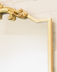 Rectangle Gold Ornate Mirror