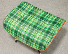 Load image into Gallery viewer, Plaid Lounge Chair and Ottoman
