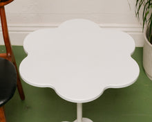 Load image into Gallery viewer, White Flower Side Table
