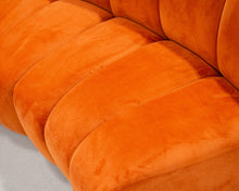 Load image into Gallery viewer, Burnt Orange Chic Circle Sofa
