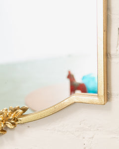 Rectangle Gold Ornate Mirror