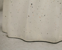 Load image into Gallery viewer, Twisted Speckled Terrazzo Fiberglass Side Table/End Table
