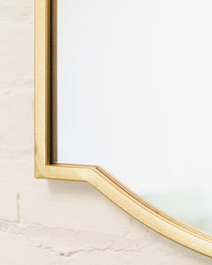 Rectangle Gold Ornate Mirror