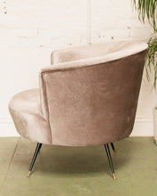 Load image into Gallery viewer, Vintage Silver Lounge Chair
