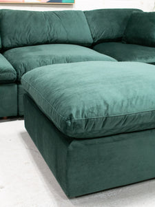 Adler Sectional in Green