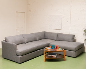 Michonne Sofa in Thrillest Denim