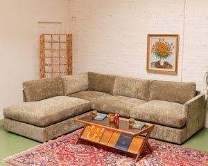 Michonne Sofa in Bianca Moss