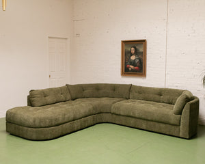 Prima 3 Piece Sofa in Marley Olive