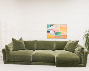 Hansel Modular Sofa in Amici Moss