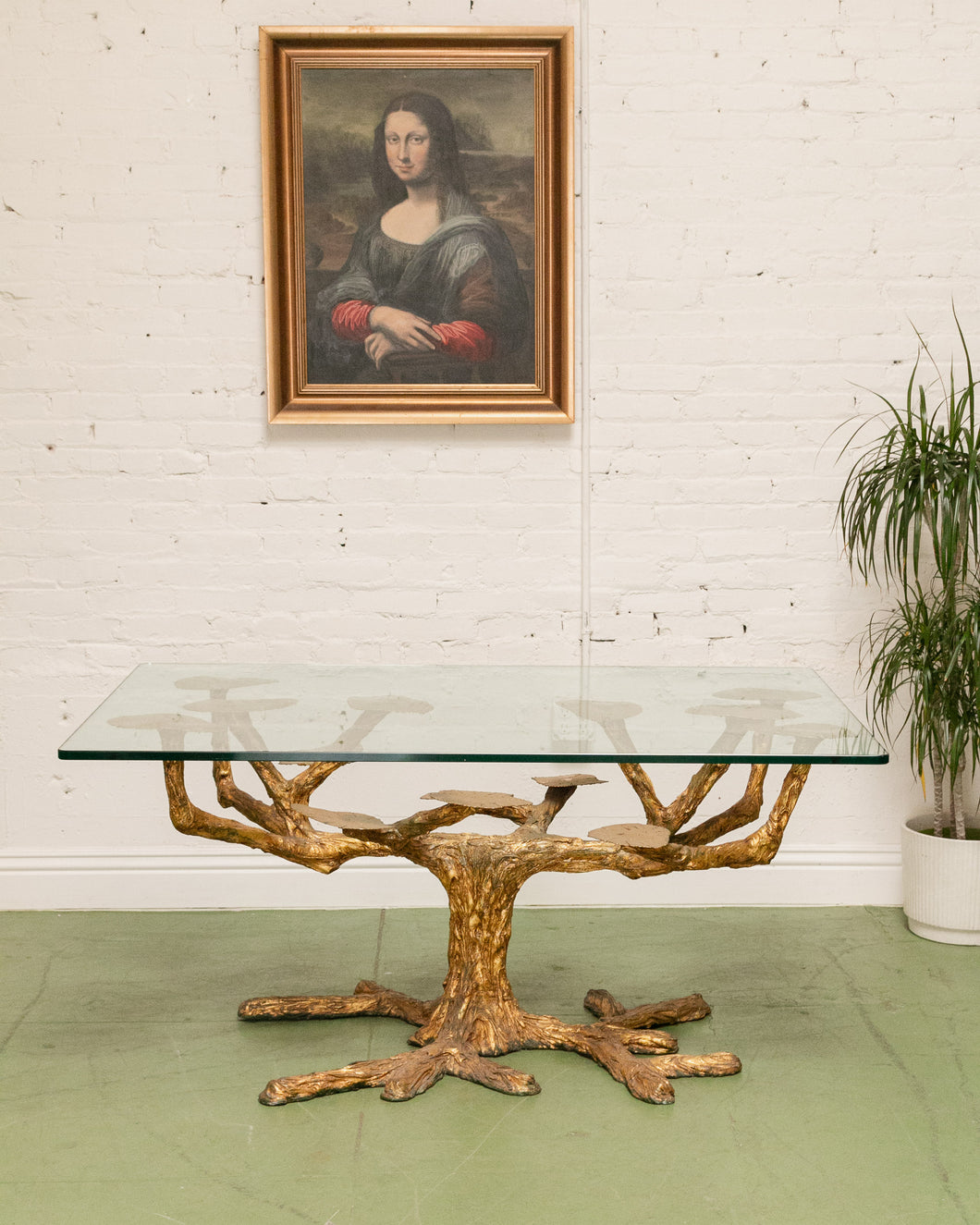 Gold Tree Dining Table