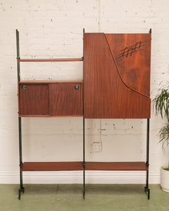 1950’s Rare Music Emblem Shelf unit by Vittorio Dassi