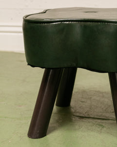 Green Clover Ottoman