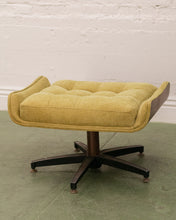 Load image into Gallery viewer, Vintage Green Lounge Chair &amp; Ottoman
