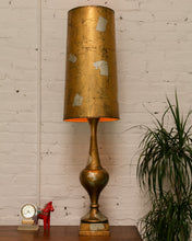 Load image into Gallery viewer, 1960’s Gold Leaf Vintage Table Lamp
