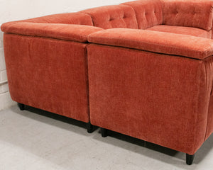 5 Piece Chelsea Sofa in Paprika