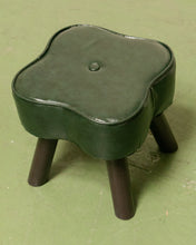 Load image into Gallery viewer, Green Clover Ottoman
