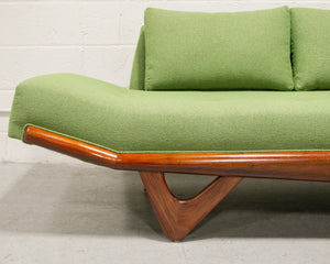 Gondola Armless Sofa in Green