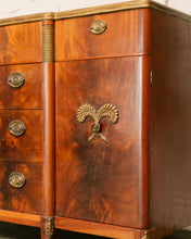 Load image into Gallery viewer, Early 20th Century Biedermeier Style Buffet with Brass Pulls
