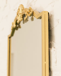 Rectangle Gold Ornate Mirror