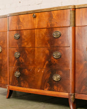 Load image into Gallery viewer, Early 20th Century Biedermeier Style Buffet with Brass Pulls
