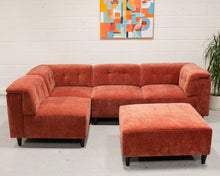 Load image into Gallery viewer, 5 Piece Chelsea Sofa in Paprika
