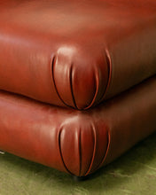 Load image into Gallery viewer, Elodie Corner Chair in Brown Leather
