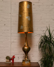 Load image into Gallery viewer, 1960’s Gold Leaf Vintage Table Lamp
