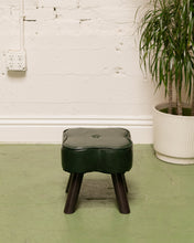 Load image into Gallery viewer, Green Clover Ottoman
