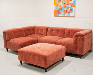 5 Piece Chelsea Sofa in Paprika