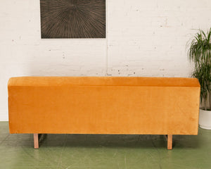 Gold Mid Century Sofa